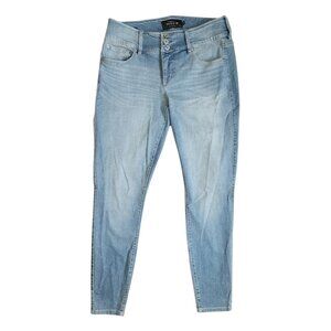 Torrid Jeans Womens Size 12R Blue Denim Jeggings Light Pockets Casual Everyday